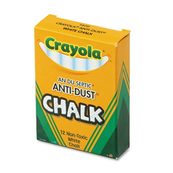 Crayola Nontoxic Anti-Dust Chalk